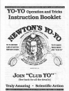 Newton's Yo-Yo Instruction Booklet