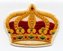 Demonstrator Crown logo patch