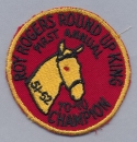 Roy Rogers Round Up King Award